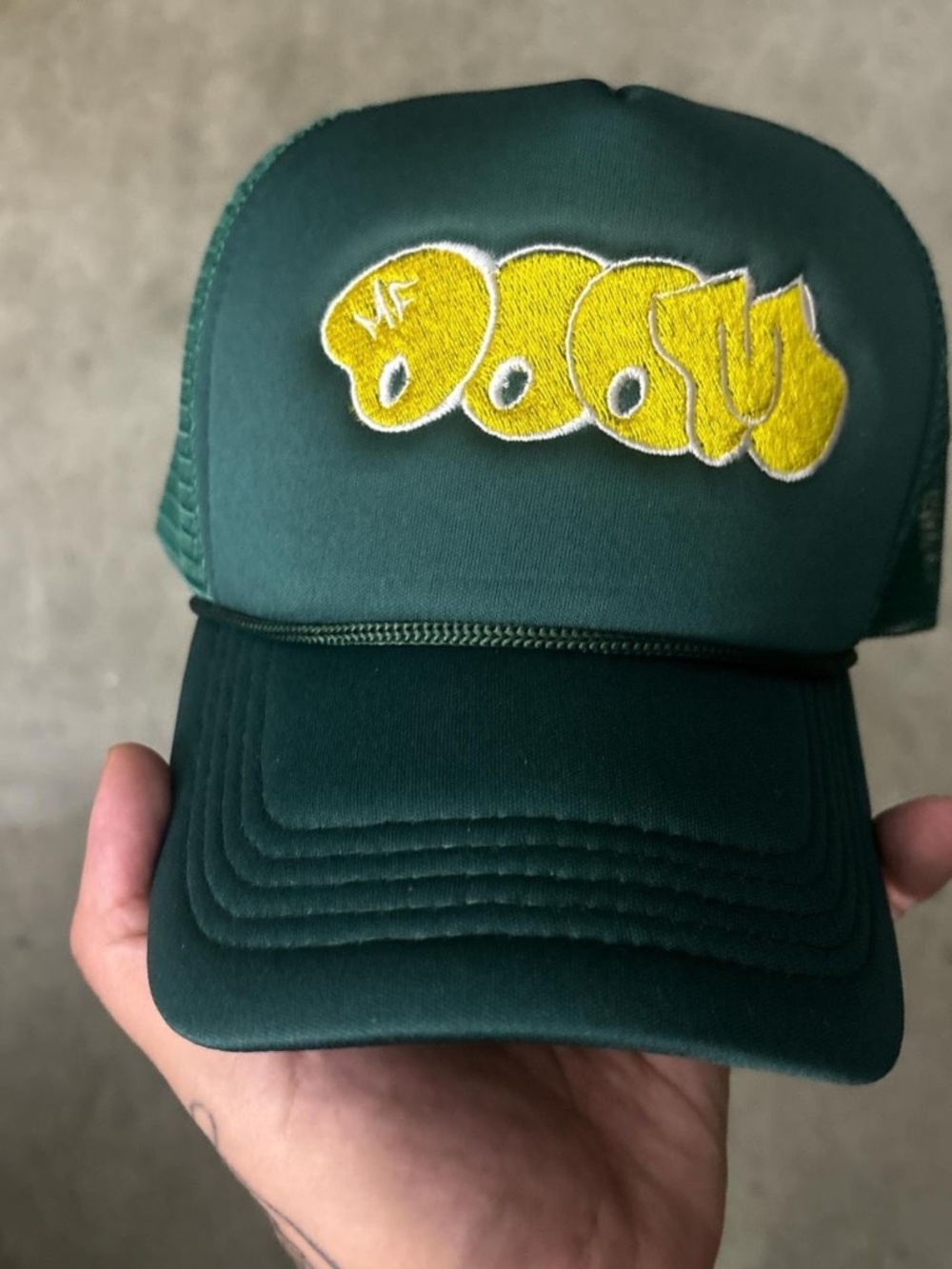 MF DOOM trucker hat green - Picture 2 of 3